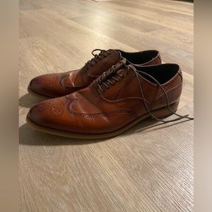 Stacy Adams Wingtip Dress Shoes - Size 10